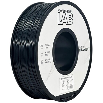 Filament PROFESSIONAL LAB ASA ČERNÁ 1,75 mm 1 kg