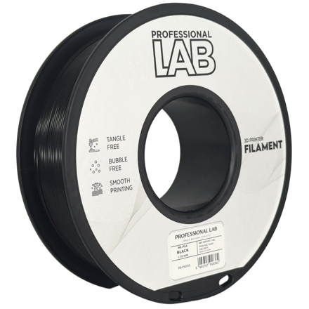 Filament PROFESSIONAL LAB HS-PLA ČERNÁ 1,75 mm 1 kg