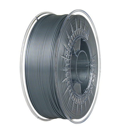 Filament DEVIL DESIGN PLA STŘÍBRNÁ 1,75 mm 1 kg.