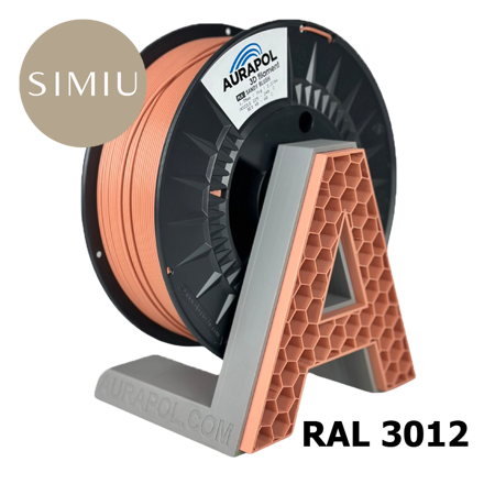 Filament AURAPOL PLA SANDY BLUSH 1,75 mm 1 kg.