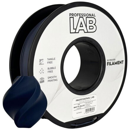 Filament Professional LAB PLA MATTE MODRÁ 1,75 mm 1 kg