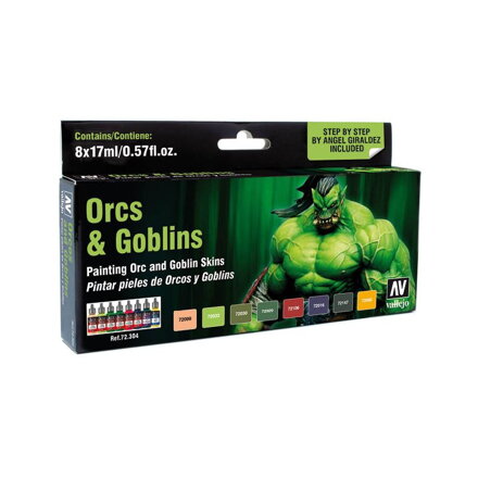 Vallejo: Game Color Set - Orc and Goblins