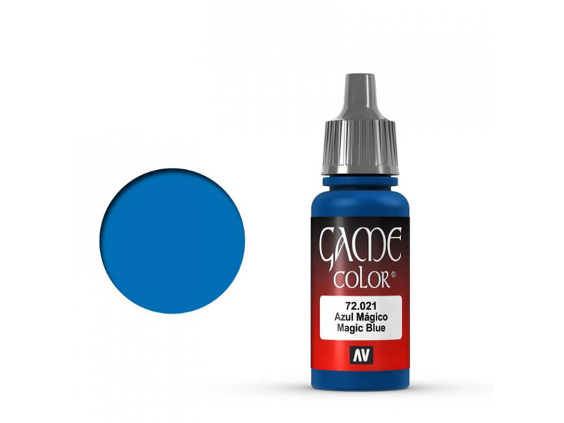 Vallejo Game Color 72021 Magic Blue (17 ml)