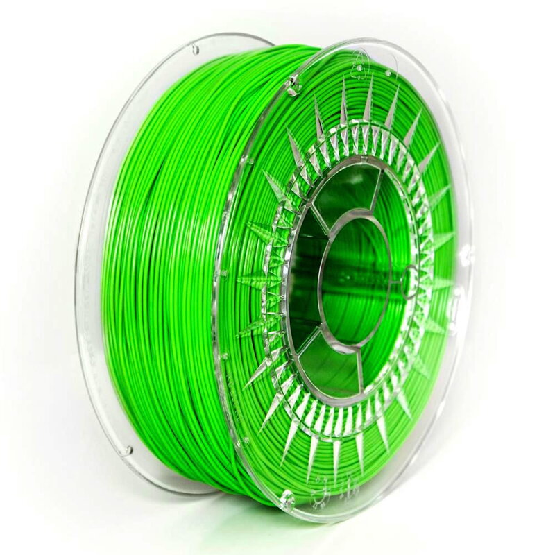 PET-G filament 1.75 mm bright green Devil Design 1 kg