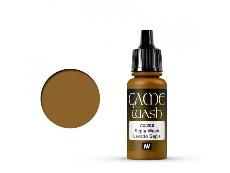 Vallejo Game Color 73200 Sepia (17 ml)