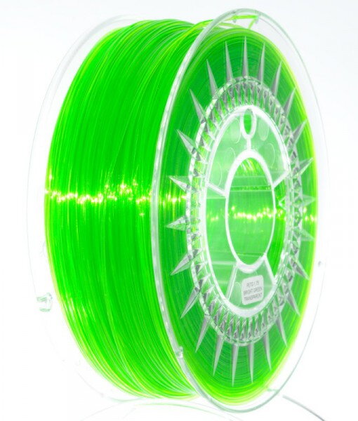 PET-G filament 1.75 mm bright green banner Devil Design 1 kg