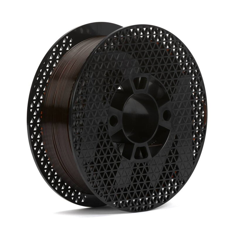 Filament-PM PET-G tisková struna hnědá transp 1,75 mm 1 kg Filament PM