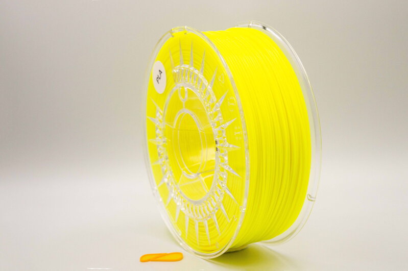 PLA filament 1.75 mm super yellow Devil Design 1 kg