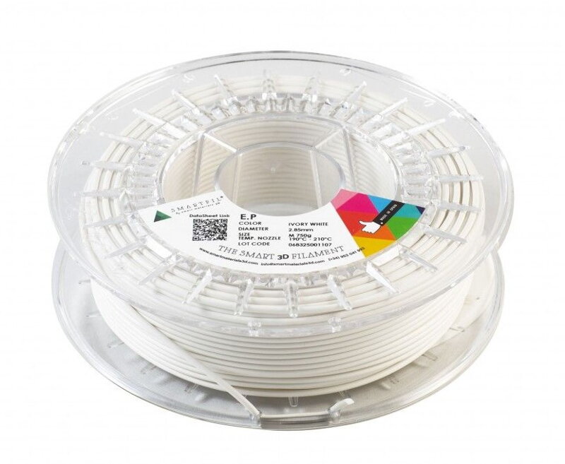 E.P. Filament White Ivory 2,85 mm Smartfil 750 g E.P. Filament White Ivory 2,85 mm Smartfil 750 g