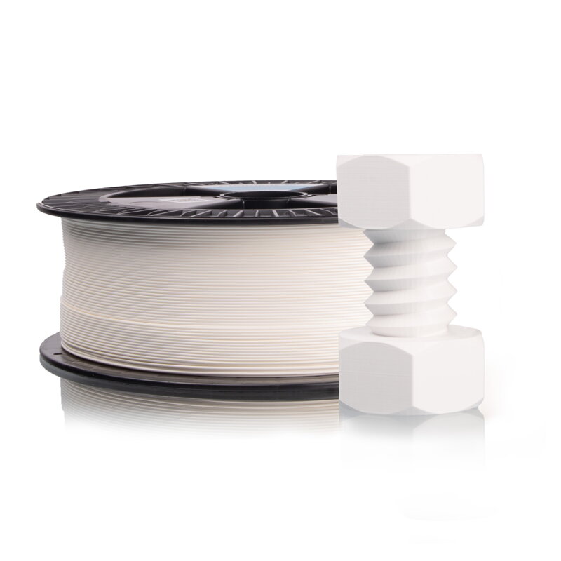 FILAMENT-PM PET-G PRINTING WHITE BILM FRIEND 1.75 mm 2 kg Filament PM FILAMENT-PM PET-G PRINTING WHITE BILM FRIEND 1.75 mm 2 kg Filament PM