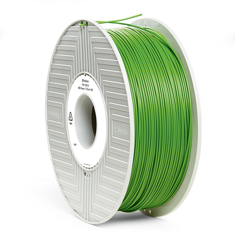 ABS FILAMENT 1.75 mm Green verbatim 1 kg ABS FILAMENT 1.75 mm Green verbatim 1 kg