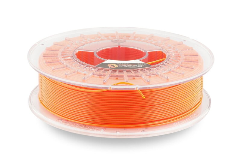 CPE HG100 Neon Orange Transparent 1,75mm 750g Fillamentum CPE HG100 Neon Orange Transparent 1,75mm 750g Fillamentum