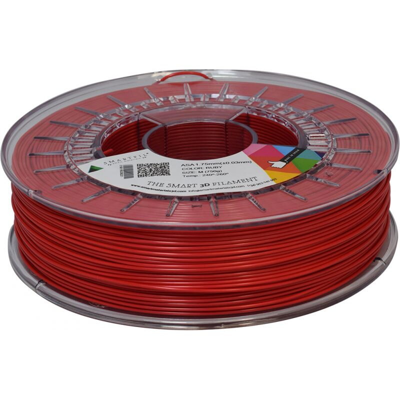 Asa Filament Rubin Red 1.75 mm Smartfil 750 g