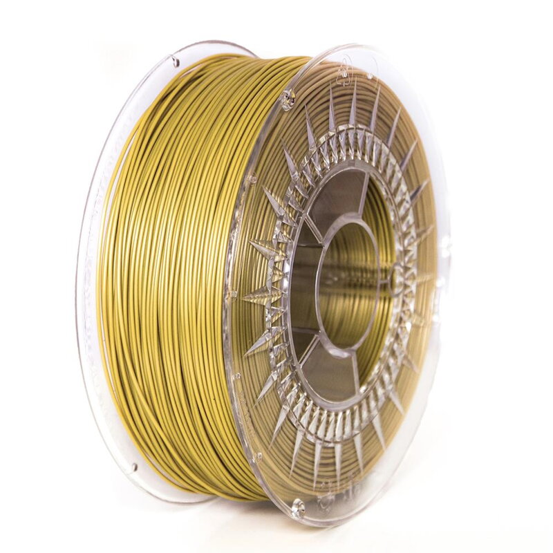 PLA filament 1.75 mm Gold Devil Design 1 kg PLA filament 1.75 mm Gold Devil Design 1 kg