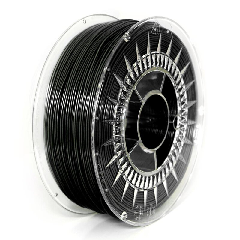 PLA filament 1.75 mm black Devil Design 1 kg PLA filament 1.75 mm black Devil Design 1 kg