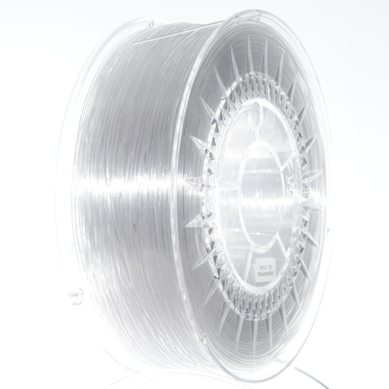 PET-G Filament 1.75 mm Transparent Devil Design 1 kg