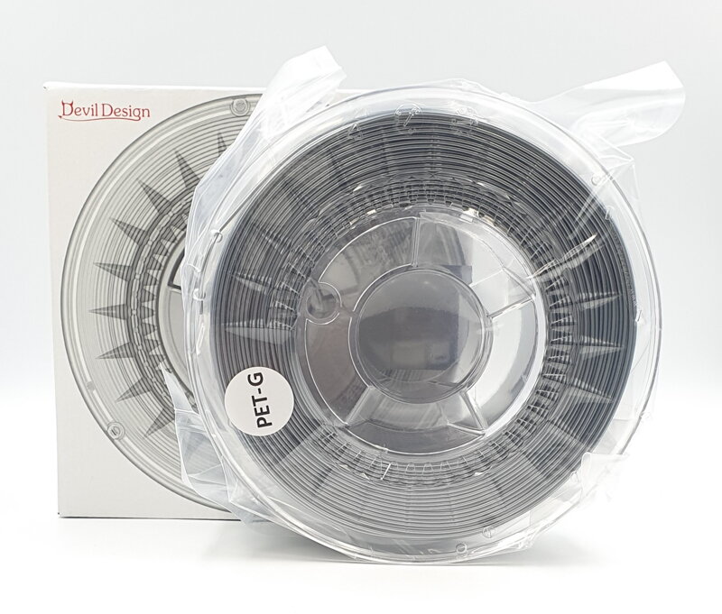 Pet-G Filament 1.75 mm Silver Devil Design 1 kg