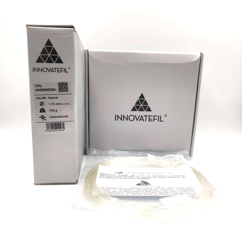 Sample 20 meters - Innovatefil TPU Hardness+ Filament Natural 1.75 mm Sample 20 meters - Innovatefil TPU Hardness+ Filament Natural 1.75 mm