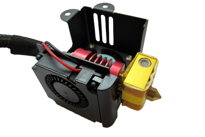 Creality 3D CR-10s Kompletní hotend s ventilátorem a držákem