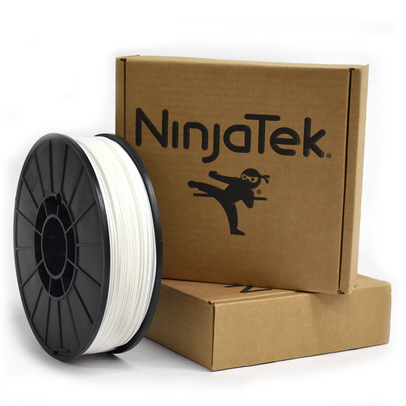 NinjaFlex Filament - 1,75 mm - 1 kg - Sněhově bílá