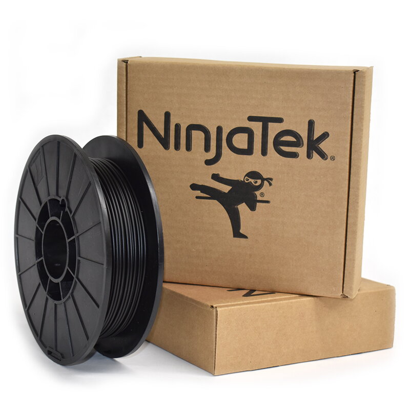 NinjaFlex Filament - 2.85mm - 0.5 kg - Půlnoční černá