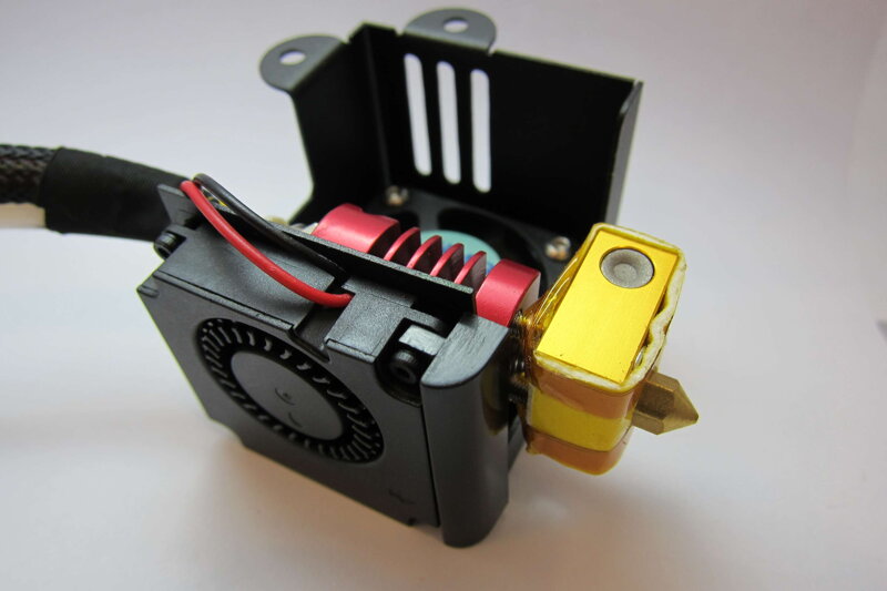 Creality 3D CR-10S 400 Kompletní hotend s ventilátorem a držákem