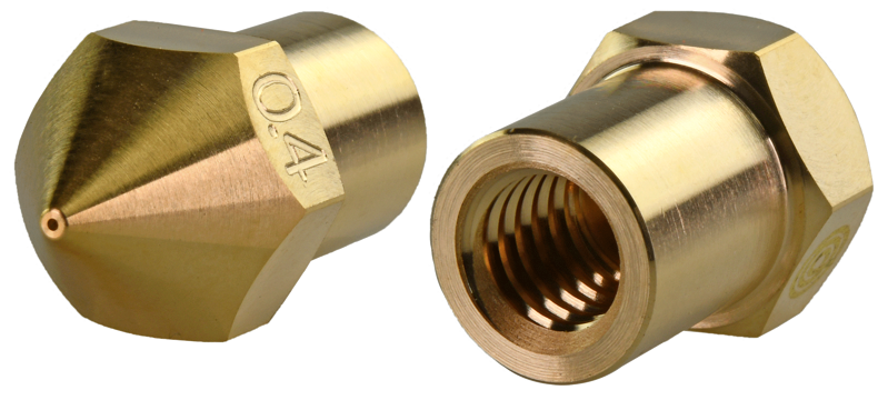 CreatBot 1,75 mm mosazná tryska 0,4 mm - 1 ks