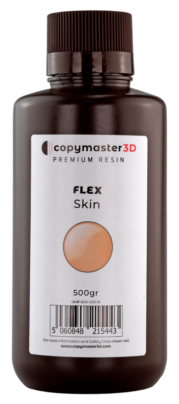 Copymaster3D Flex UV Pryskyřice - 500 g - Tělová
