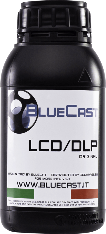 BlueCast Originální LCD/DLP pryskyřice - 500g - Modrá