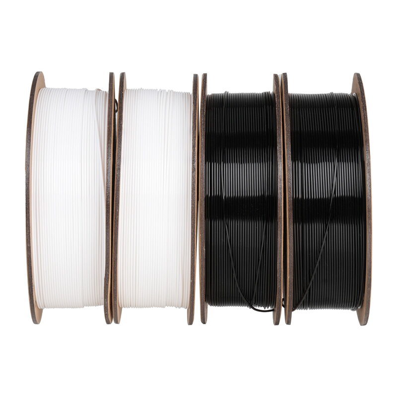 Creality Hyper PETG - 4 cívky - černá/bílá - 1,75 mm - 4 kg