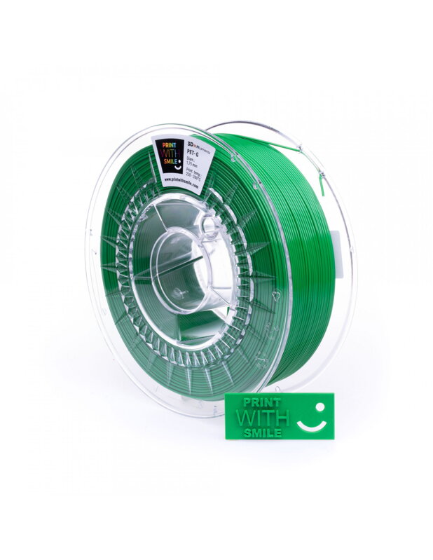 Print with Smile - Pet -G - 1.75 mm - Green - 1 kg