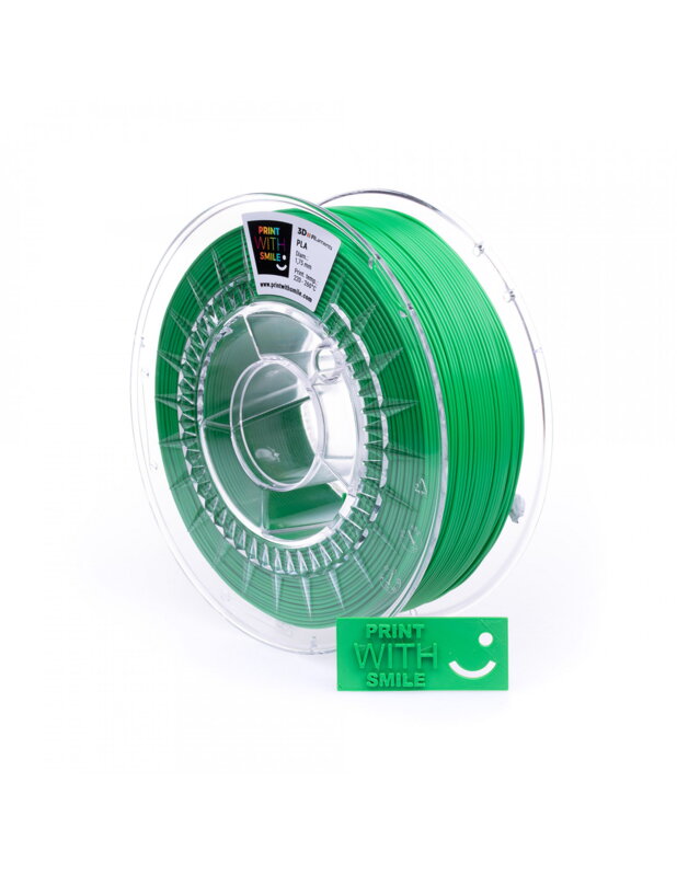 Print with Smile - PLA - 1.75 mm - Green - 1000 g