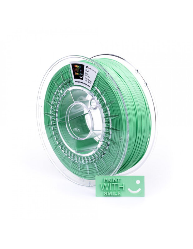 Print with Smile - PLA - 1.75 mm - Light Green - 500 g