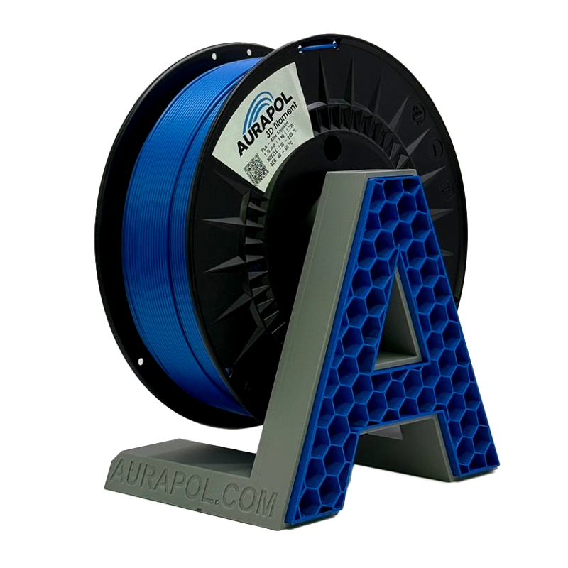 Filament AURAPOL PLA BLUE SAPHIRE 1,75 mm 1 kg.