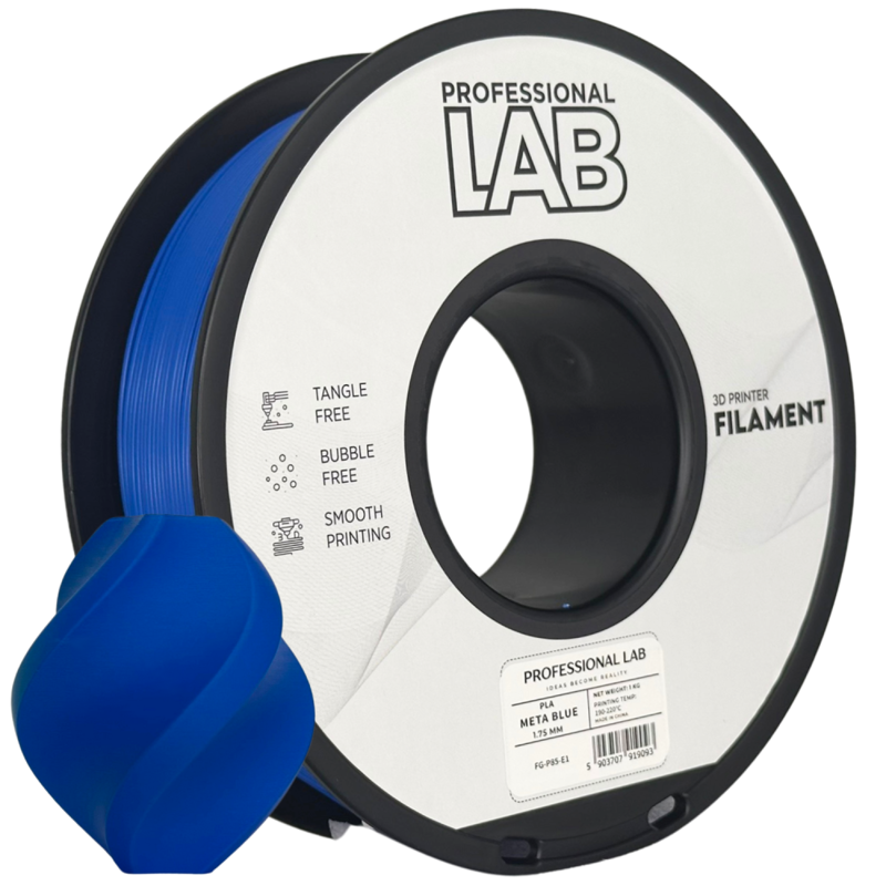 Filament PROFESSIONAL LAB PLA META MODRÁ 1,75 mm 1 kg