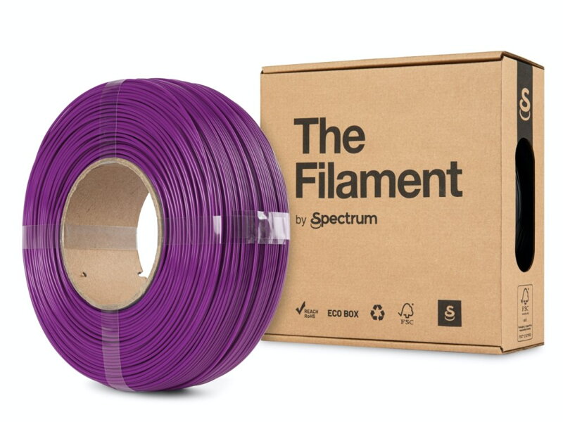 ReFill TheFilament PETG FIALOVÁ "PLASMA" 1,75 mm 1 kg