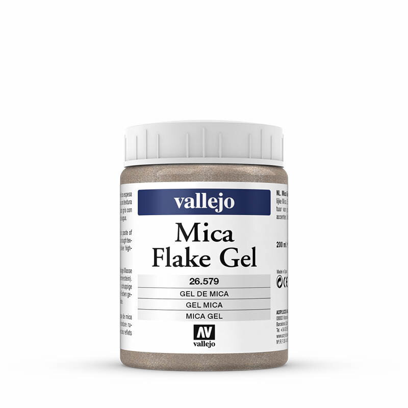 Vallejo: Textur Mica Flake Gel Vallejo: Textur Mica Flake Gel