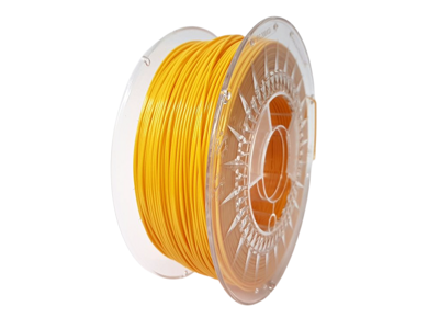 Pet-G Filament 1.75 mm bright yellow devil design 1 kg