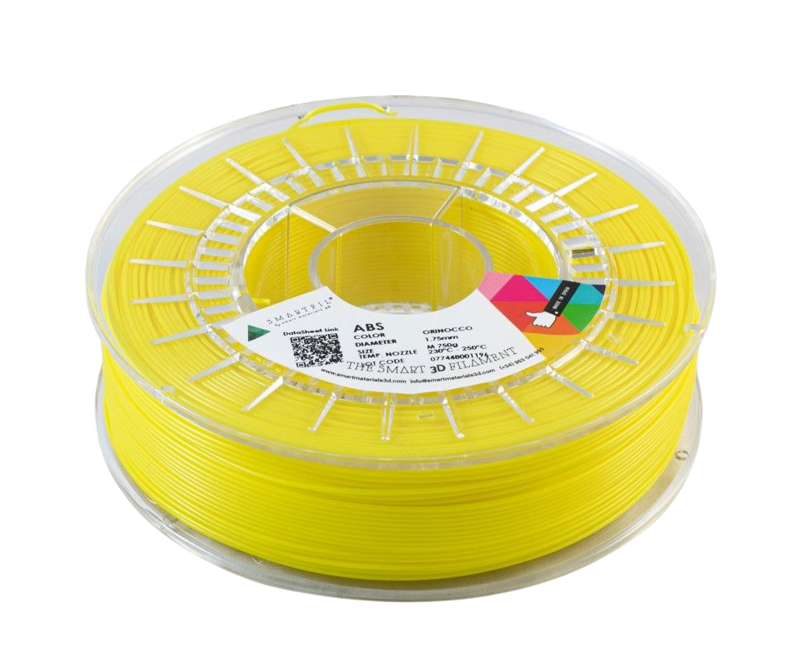 ABS FILAMENT TOBAK YELLOW 1.75 mm Smartfil 0.75kg ABS FILAMENT TOBAK YELLOW 1.75 mm Smartfil 0.75kg