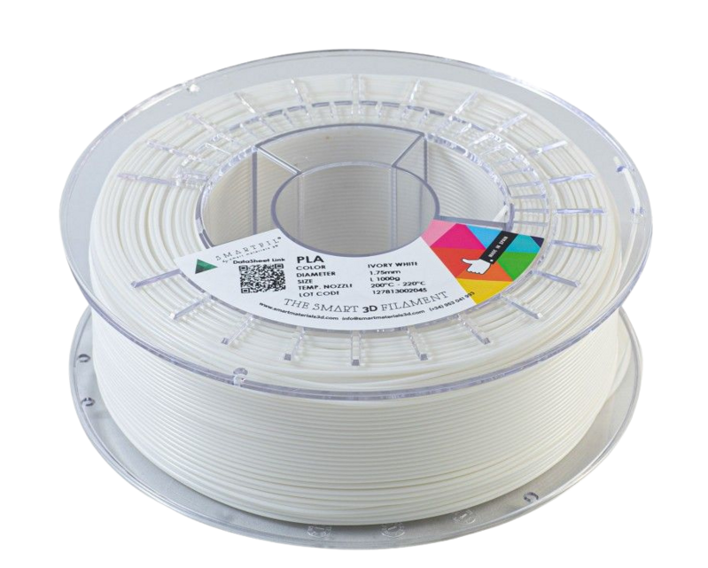 PLALAMENT White Ivory 1.75 mm Smartfil 1kg PLALAMENT White Ivory 1.75 mm Smartfil 1kg