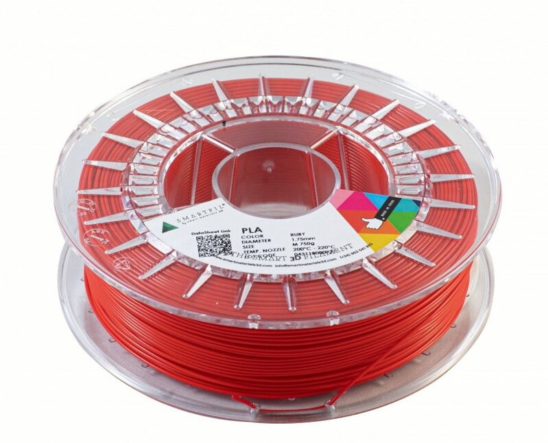 PLALAMENT RUBIN RUBE 1.75 mm SMARTFIL 1kg PLALAMENT RUBIN RUBE 1.75 mm SMARTFIL 1kg