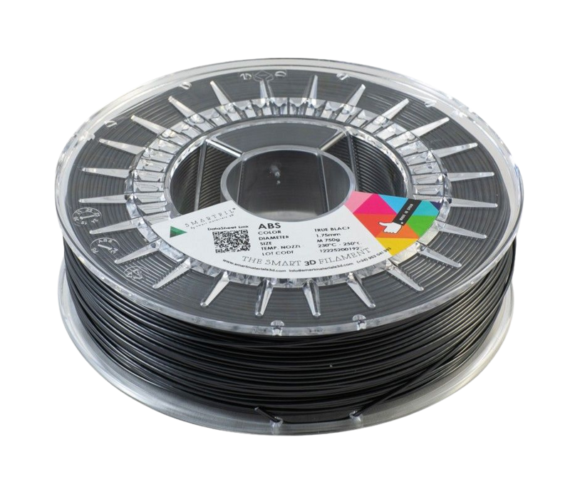 ABS FILAMENT Black 1.75 mm Smartfil 1kg Coil: 1 kg ABS FILAMENT Black 1.75 mm Smartfil 1kg Coil: 1 kg