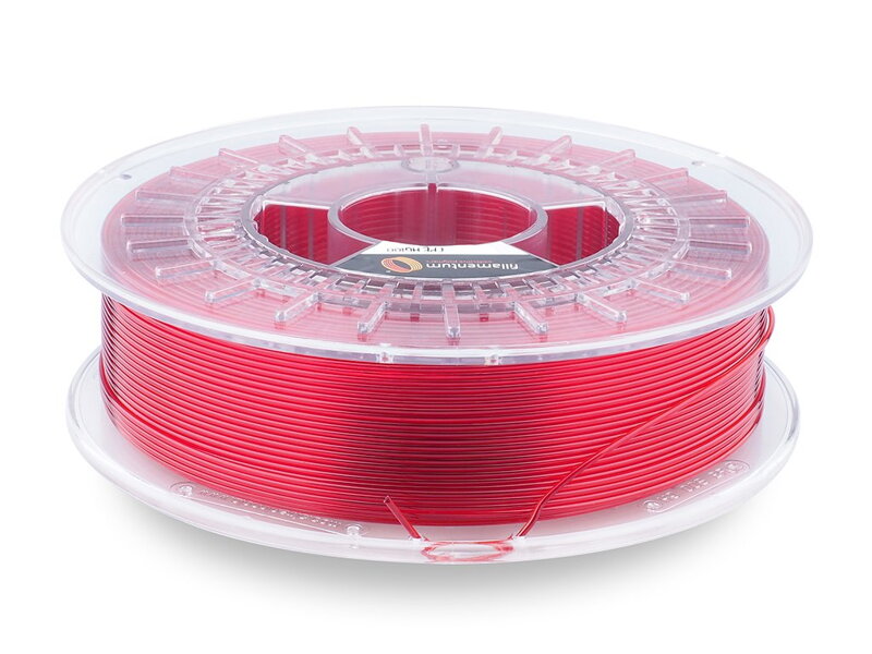 CPE HG100 "Red Hood Transparent" 1.75mm 750g Fillamentum CPE HG100 "Red Hood Transparent" 1.75mm 750g Fillamentum