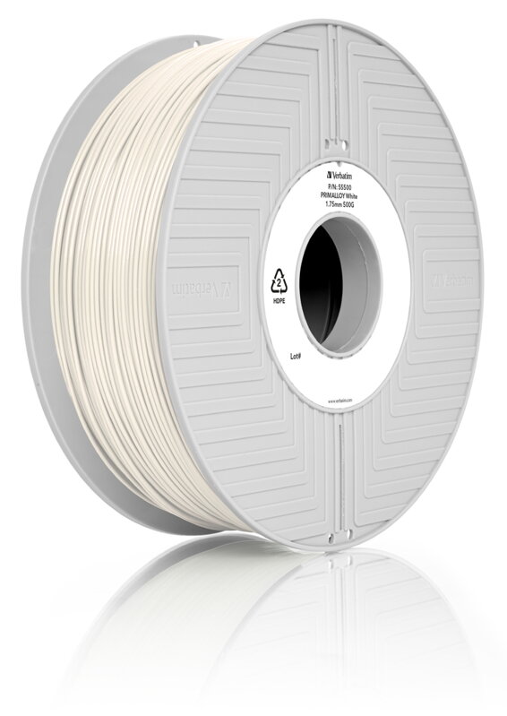 Tefabloc TPE FILAMENT 1.75 mm White Verbatim 0.5 kg Tefabloc TPE FILAMENT 1.75 mm White Verbatim 0.5 kg