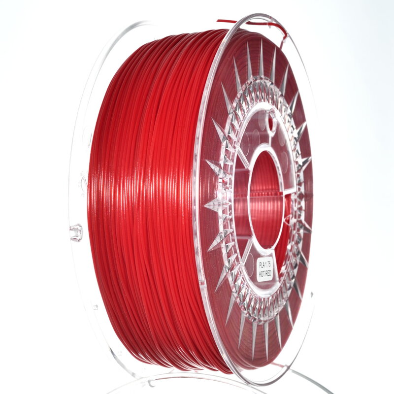 PLA filament 1.75 mm red hot Devil Design 1 kg