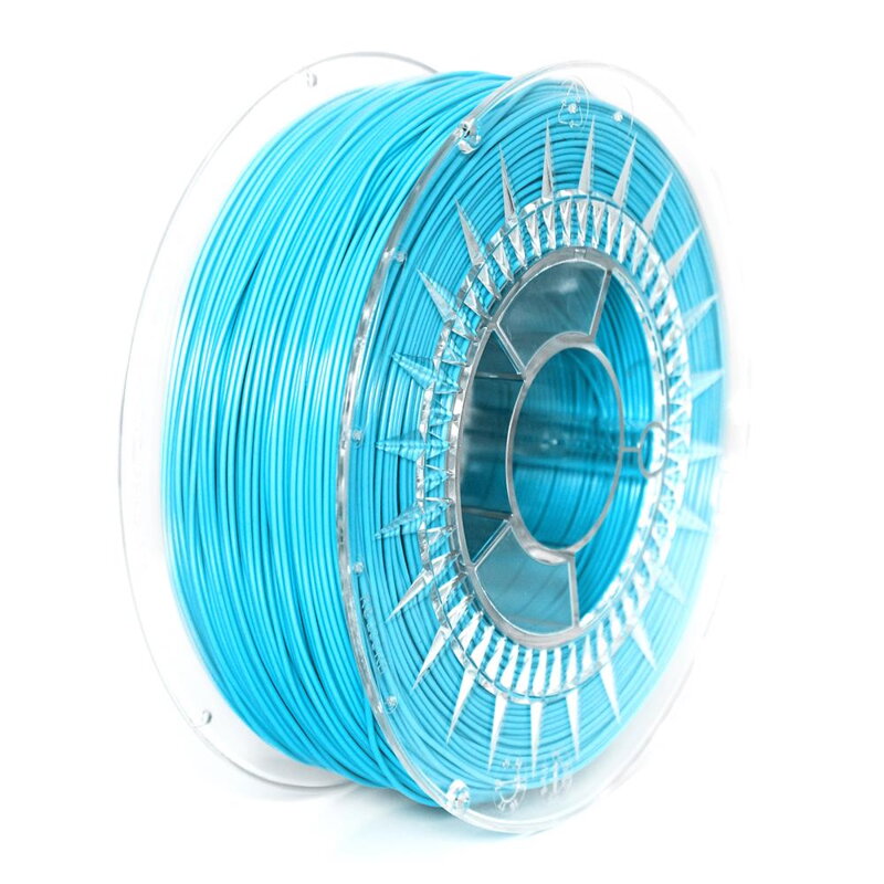 PLA filament 1.75 mm blue light Devil Design 1 kg