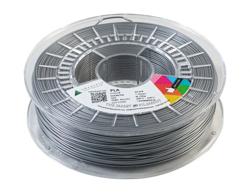 PLALAMENT Silver Silver 1.75 mm Smartfil 750g PLALAMENT Silver Silver 1.75 mm Smartfil 750g
