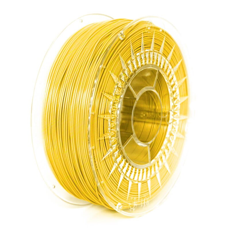 PLA filament 1.75 mm bright yellow Devil Design 1 kg PLA filament 1.75 mm bright yellow Devil Design 1 kg