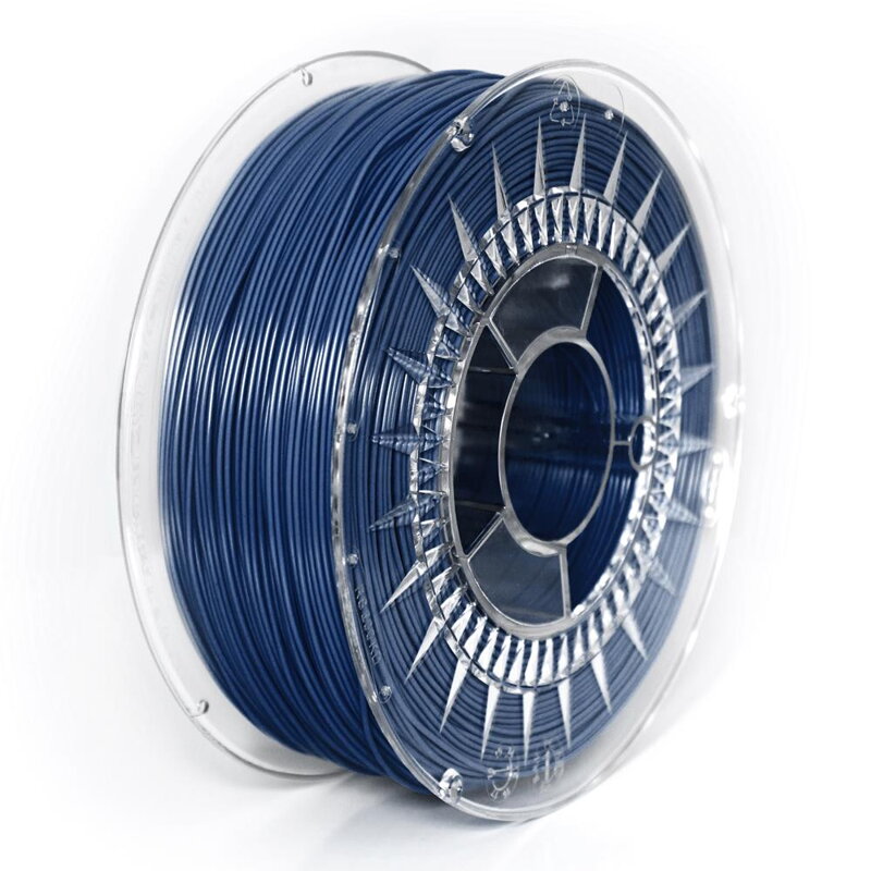 PLA filament 1.75 mm dark blue Devil Design 1 kg PLA filament 1.75 mm dark blue Devil Design 1 kg