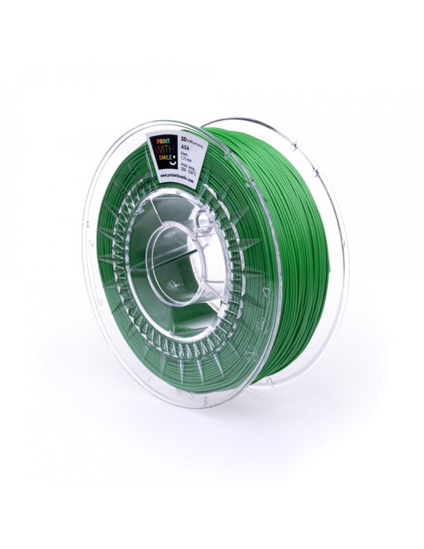 Print with Smile - ASA - 1.75 mm - 850 g - Yellow Green Print with Smile - ASA - 1.75 mm - 850 g - Yellow Green